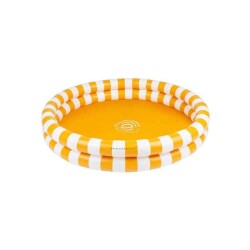 Swim Essentials Yellow Stripes Çocuk Şişme Oyun ve Yüzme Havuzu 100cm - Swim Essentials