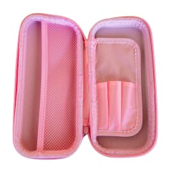 Syloon Eva Pembe-Mor Peluş Kalem Kutusu - 2