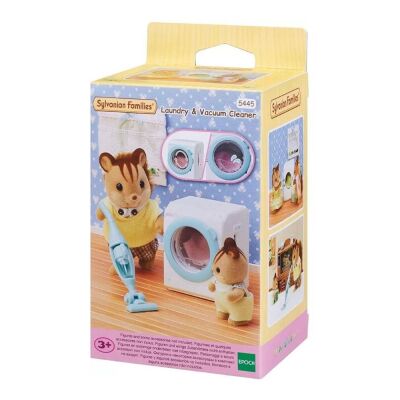 Sylvanian Families Çamaşır Makinesi Elektrikli Süpürge - 1