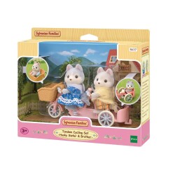Sylvanian Families Tandem Bisiklet ve Huskiler - Epoch