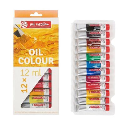 Talens Yağlı Boya 12 ML 12 Renk - 1