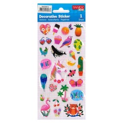 Tanex Puffy Kaktüs Serisi Sticker Tnx-25814 - Tanex