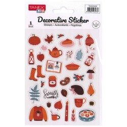 Tanex Puffy Kış Serisi Sticker Tnx-25429 - Tanex