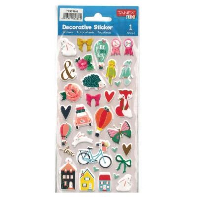 Tanex Puffy Tatil Serisi Sticker Tnx-25805 - 1