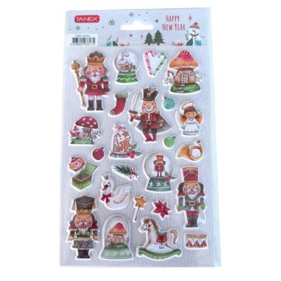 Tanex Sticker Yılbaşı 1 Büyük Etiket 2530205 - 1