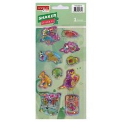 Tanex Sulu Stıcker Serisi Tnx-26114 Dino ve Alışveriş Temalı - Tanex