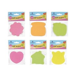 Temat Şekilli Yapışkanlı Not Kağıdı - Temat