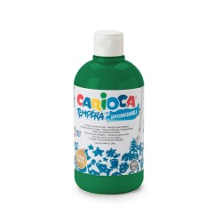 Carioca Tempera Sulu Boya Yıkanabilir Neon Yeşil 500 ML - Carioca