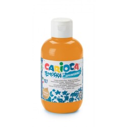 Carioca Tempera Sulu Boya Yıkanabilir Turuncu 250 ML - Carioca