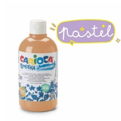 Carioca Tempera Suluboya Yıkanabilir Pastel Turuncu 500 ML - Carioca