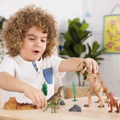 Terra 60 Parça Büyük Oyun Seti - Dinozor Dünyası - 5