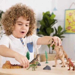 Terra 60 Parça Büyük Oyun Seti - Dinozor Dünyası - 5