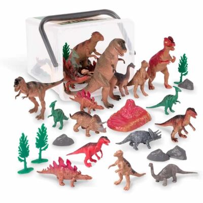 Terra 60 Parça Büyük Oyun Seti - Dinozor Dünyası - 1