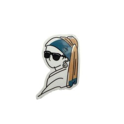 The Sticker Story Tss0102 İnci Küpeli Kız - Ekstrafix