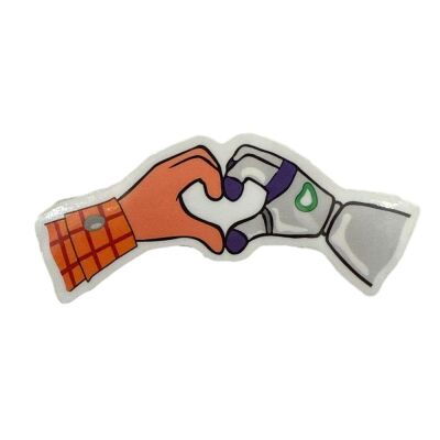 The Sticker Story Tss0145 İnsan ve Robot Sevgisi - 1