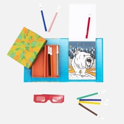 Tiger Tribe 3D Boyama Seti Fierce Creatures - 2