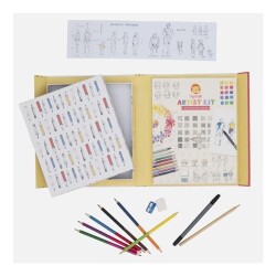 Tiger Tribe Boyama Seti Artist Kit - Tiger Tribe