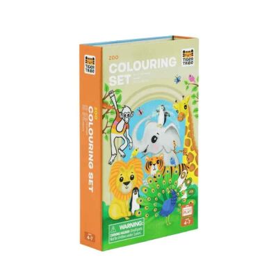 Tiger Tribe Boyama Seti - Hayvanat Bahçesi - 1