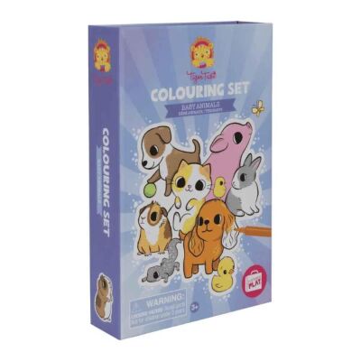 Tiger Tribe Boyama Seti - Yavru Hayvanlar - 1