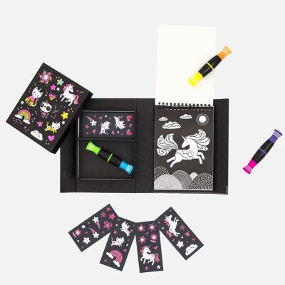 Tiger Tribe Neon Boyama Seti Unicorn Friends - 2