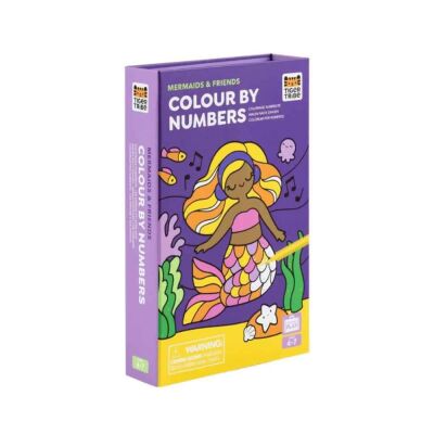 Tiger Tribe Sayılara Göre Boyama - Denizkızları ve Arkadaşları - 1