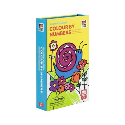 Tiger Tribe Sayılara Göre Boyama - Gökkuşağı Bahçesi - 1
