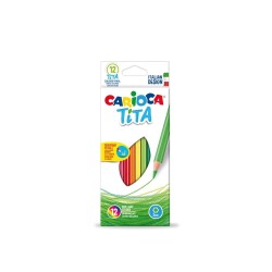 Carioca Tıta Kuru Boya Kalemi 12'Li - Carioca