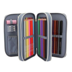 Top Model 3 Katlı İçi Dolu Kalem Kutusu Kedi Sevgisi - 2