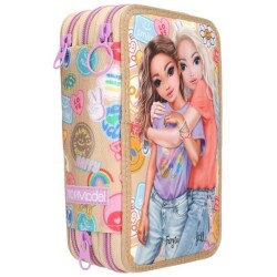 Top Model 3 Katlı İçi Dolu Kalem Kutusu Kız Gücü Modeli - 3