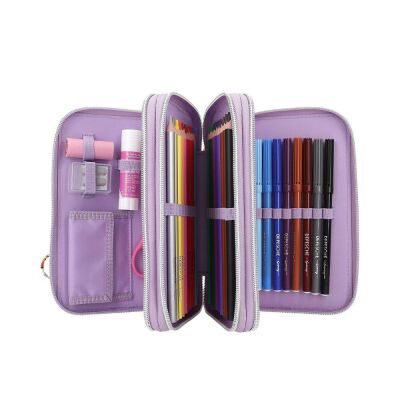 Top Model 3 Katlı Telefon Figürlü Dolu Kalemkutu - 2