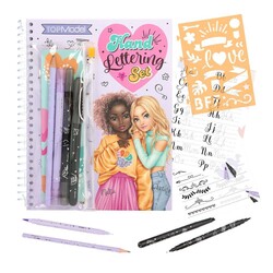 Top Model Colouring Book Set Handlettering - Thumbnail