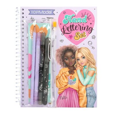 Top Model Colouring Book Set Handlettering - 1