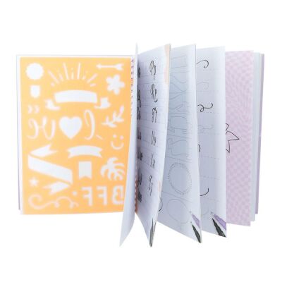 Top Model Colouring Book Set Handlettering - 4
