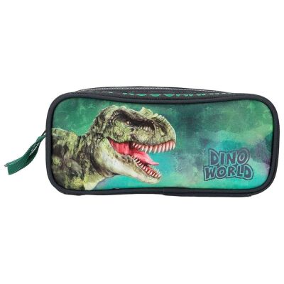 Top Model Dino World Kalem Kutusu Grey Green - 1