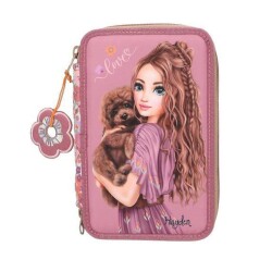 Top Model İçi Dolu Kalem Kutusu 3 Gözlü Köpek - Top Model