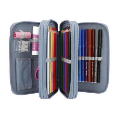 Top Model İçi Dolu Kalem Kutusu 3 Gözlü Wolf - 2