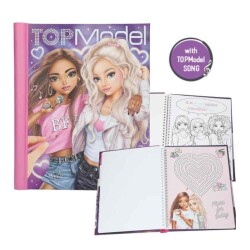 Top Model Işıklı Sesli Boyama Kitabı My Best Friend - Top Model