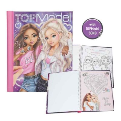 Top Model Işıklı Sesli Boyama Kitabı My Best Friend - 1