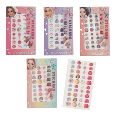 Top Model Jel Tırnak Stickeri - 1