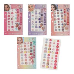 Top Model Jel Tırnak Stickeri - Top Model