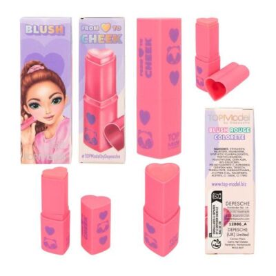 Top Model Kalpli Allık Stick Koyu Pembe - 1