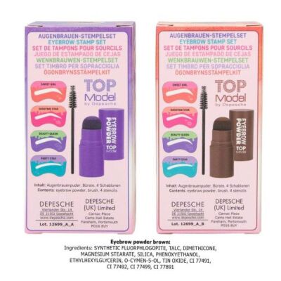 Top Model Kaş Seti Kahverengi - 3