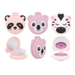 Top Model Katlanır Aynalı Saç Fırçası - Top Model