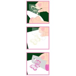 Top Model Kızlar Boyanabilir Şablonlu Stickerli Tasarım Defteri - 4