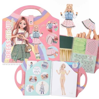 Top Model Moda Tasarımı Kolaj Kitabı 413574 - 1