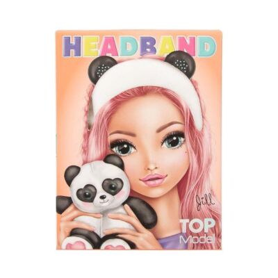 Top Model Panda Kulaklı Saç Bandı - 1