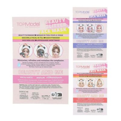 Top Model Parıltılı Yüz Maskesi Smile - 2