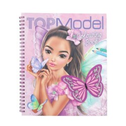 Top Model Peri ve Masal Hayvanları Boyama Kitabı - Top Model