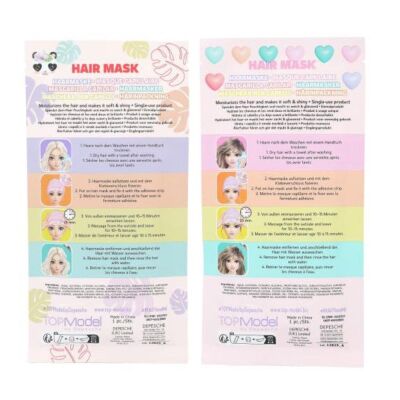 Top Model Saç Maskesi, Pembe - 2