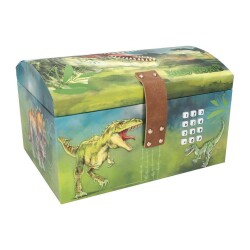 Top Model Şifreli Kutu Işıklı Sesli Dino - Top Model